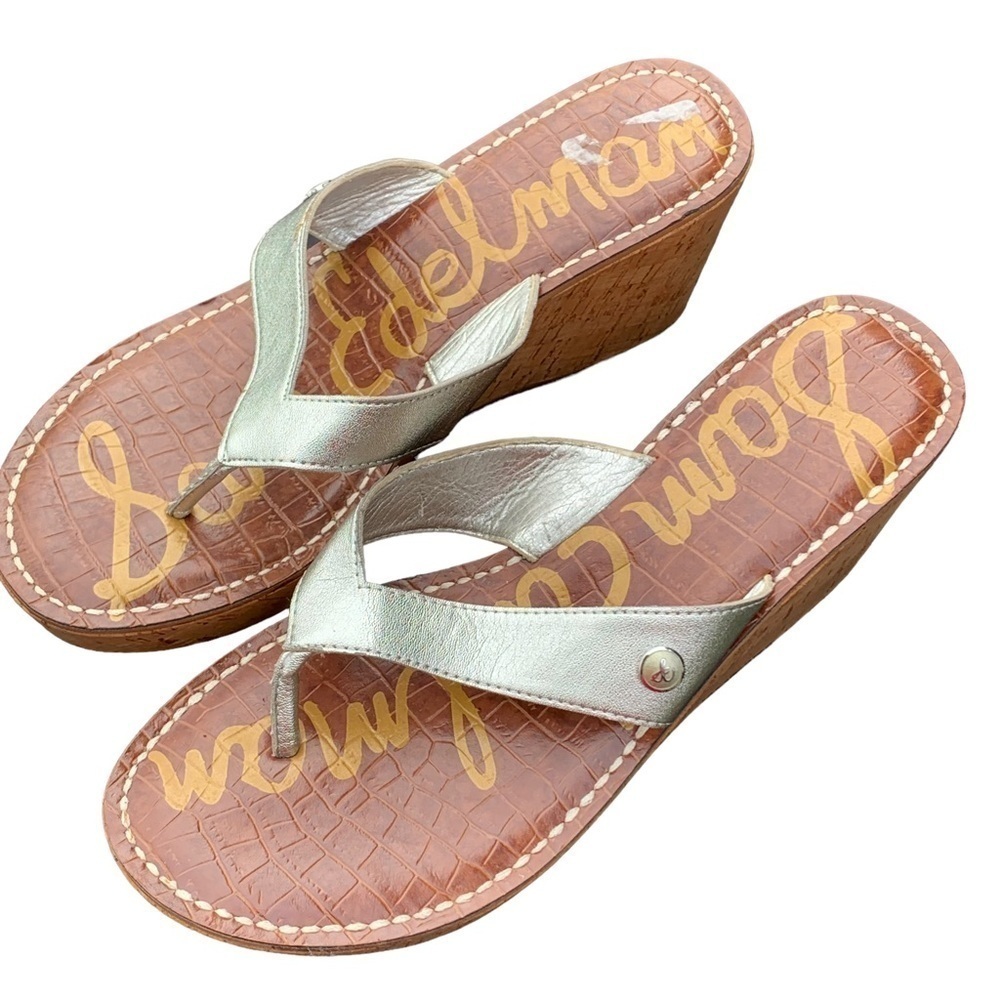 Sam Edelman Romy Wedge Sandal Women’s Size 9.5